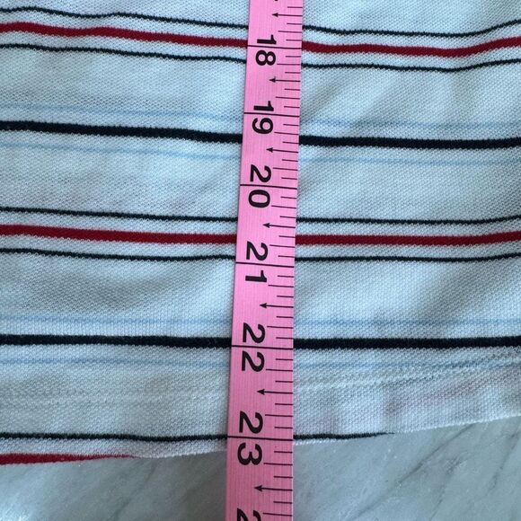 Tommy Hilfiger 100% cotton striped tank top size L - Picture 6 of 6